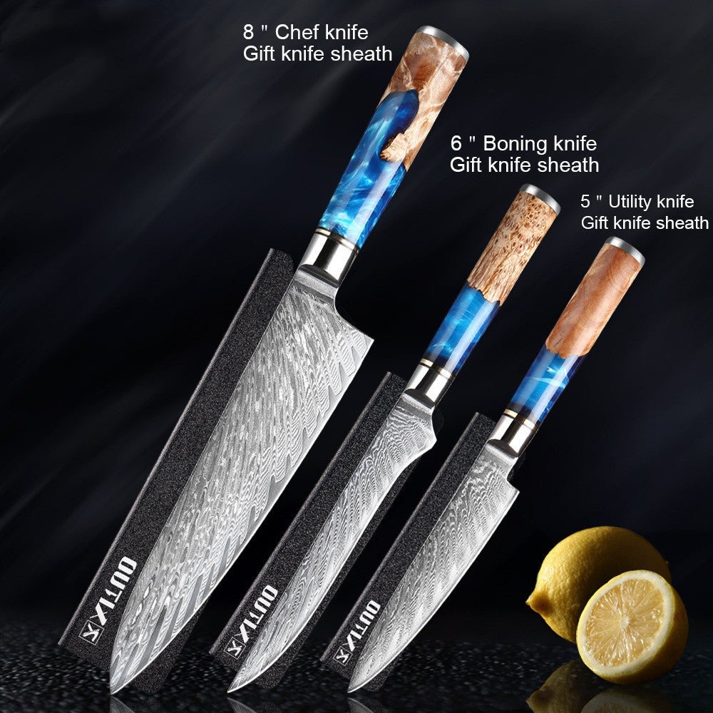 Kitchen Knife Set Chef's Knife Meat Chopping Knife - Expo G3 piece set0