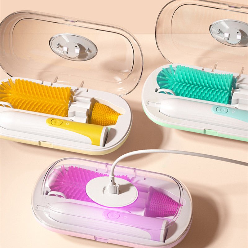 Silicone Nursing Bottle Cleaning Brush For Babies - Expo G010 Green SuitUSB0
