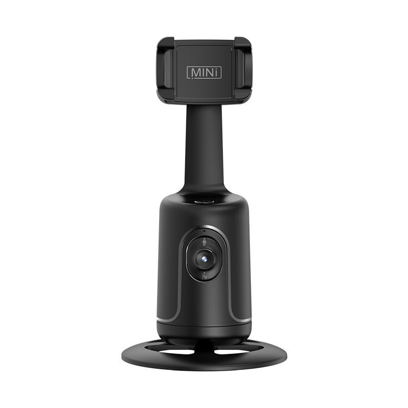 360 Auto Face Tracking Gimbal AI Smart Gimbal Face Tracking Auto Phone Holder For Smartphone Video Vlog Live Stabilizer Tripod - Expo GBlack4