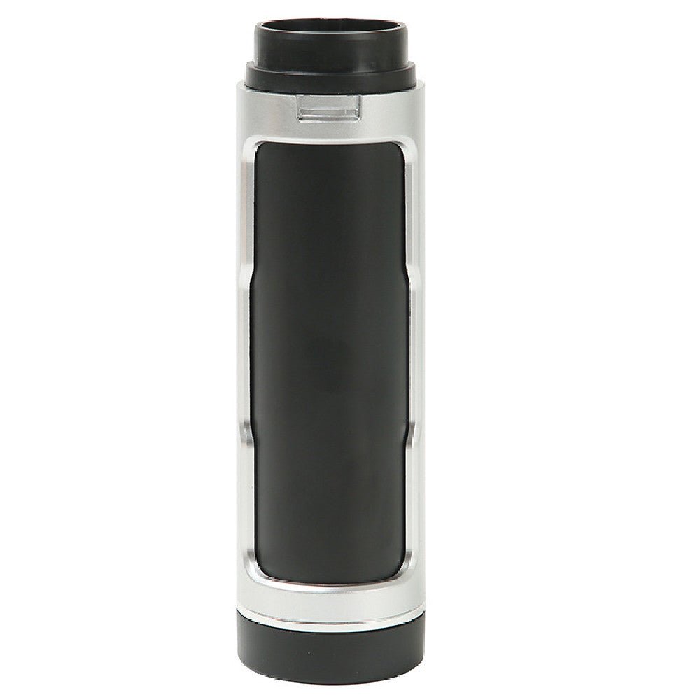 Integrated Plastic Smoke Grinder Horn Tube For Grinding Cans - Expo GSilver40x158MM0