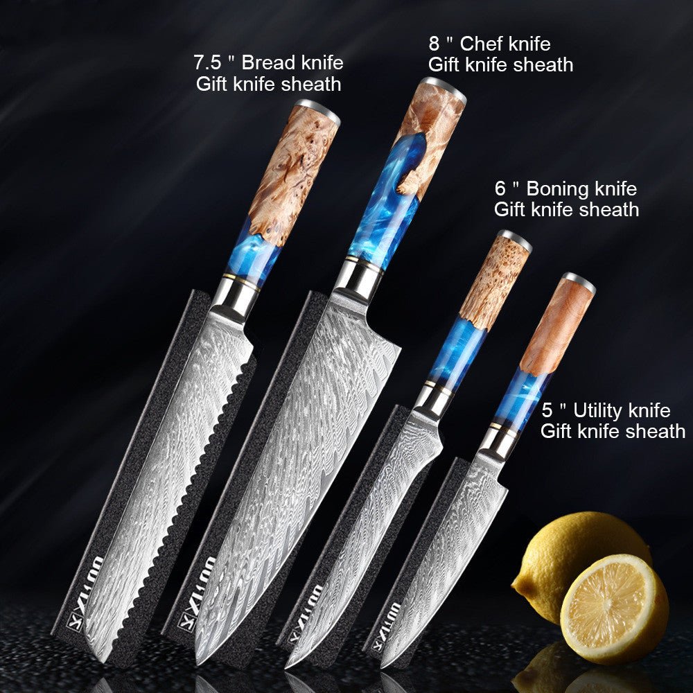 Kitchen Knife Set Chef's Knife Meat Chopping Knife - Expo G4 Piece set0