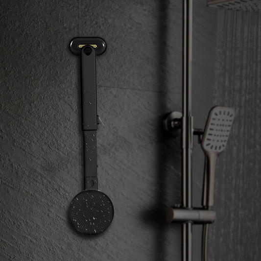 Household Electric Vibrating Shower Brush - Expo GBlackUSB0