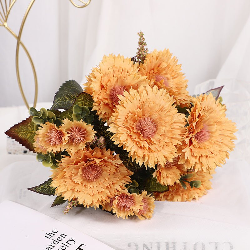 Home Filming Prop Decoration Fake Flowers - Expo GYellow0