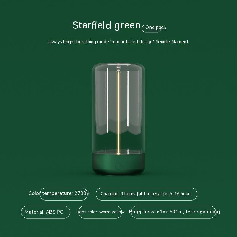 New LED Camping Light Type - c Rechargeable Portable Night Light With High Transparency And Anti Drop Creative Atmosphere Light - Expo GGreenUSB0