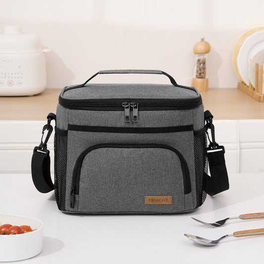 Office Worker Packed Lunch Outdoor Picnic Portable Insulated Bag - Expo GBlack0