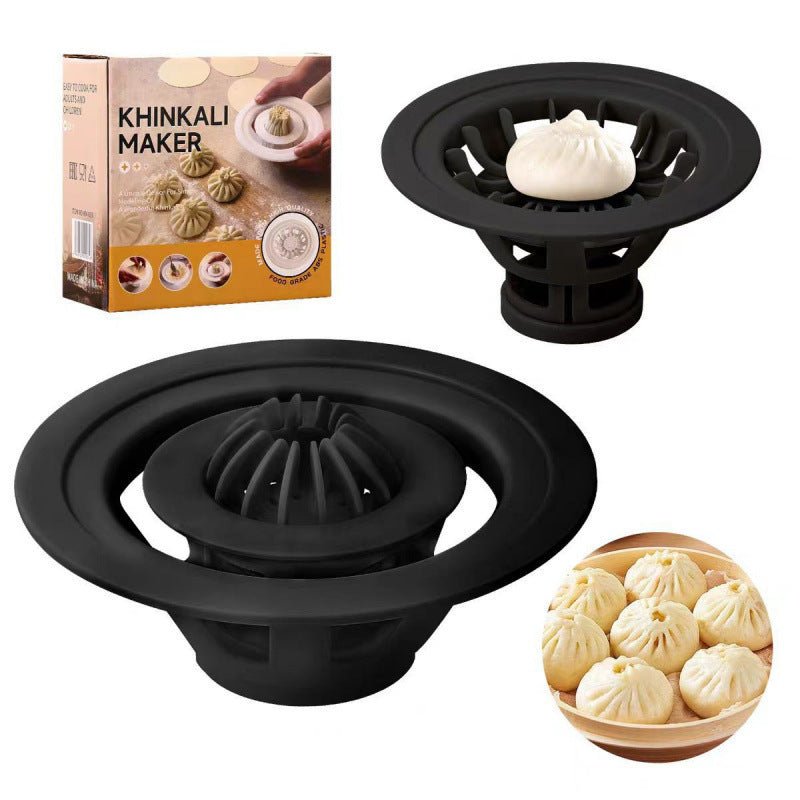 Popular Small Tools Jinkali Steamed Bun Mold, Dumpling Mold, Shaomai Tool, Steamed Bun Maker, Kitchen Gadgets - Expo GWhite4