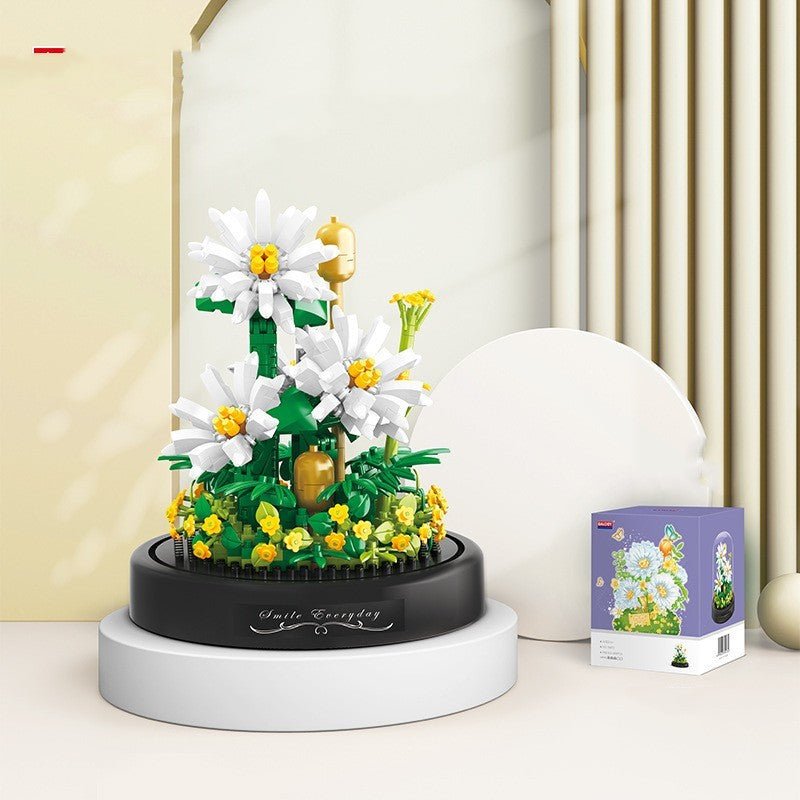 Small Particle Assembly Rose Decoration Toys - Expo GStyle 184730