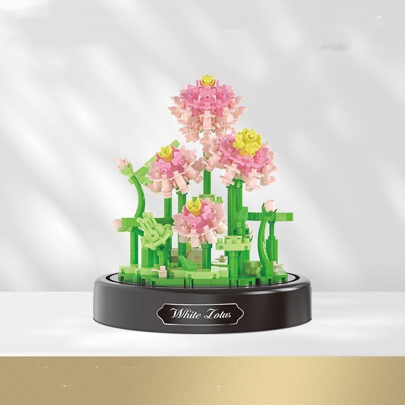 Small Particle Assembly Rose Decoration Toys - Expo GStyle 184970