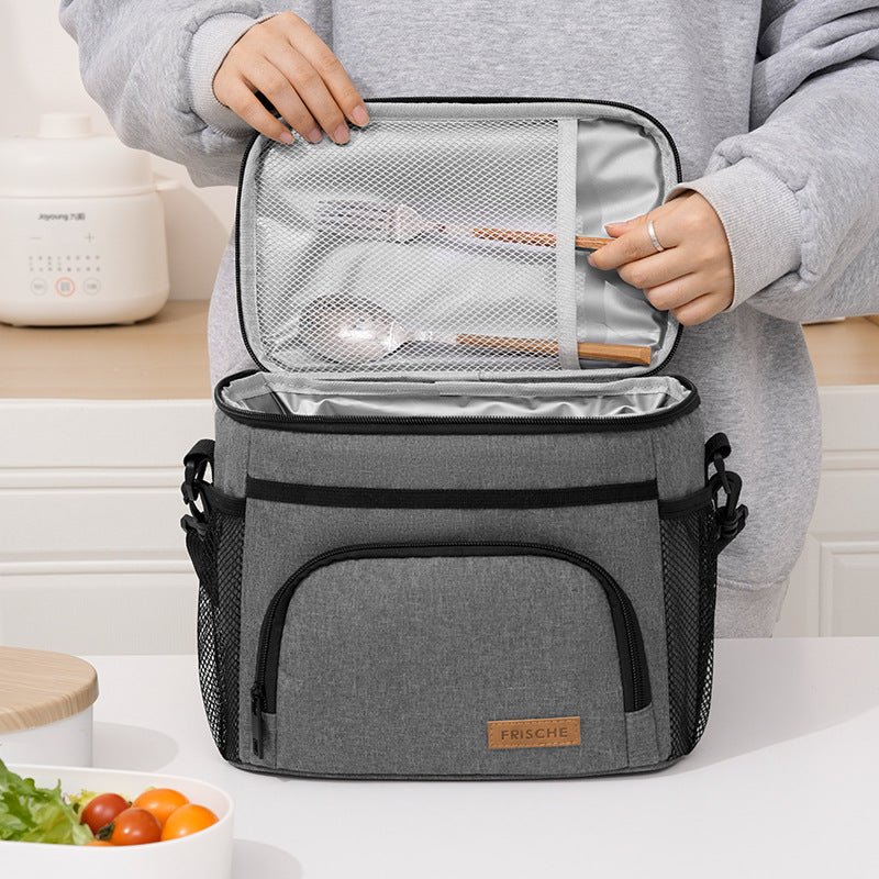 Office Worker Packed Lunch Outdoor Picnic Portable Insulated Bag - Expo GBlack0