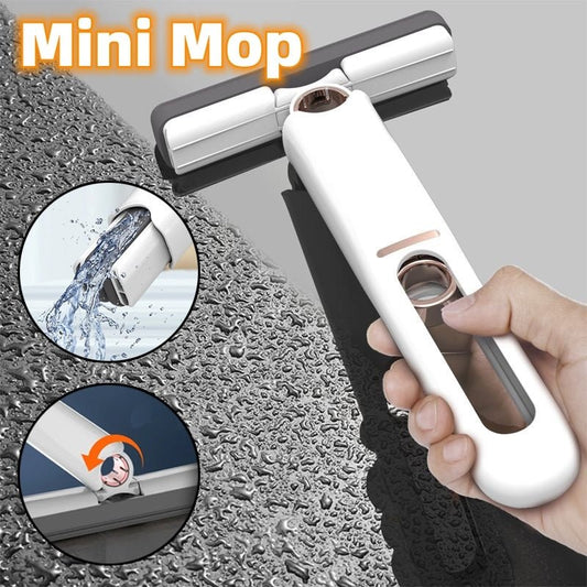 Mini Mops Floor Cleaning Sponge Squeeze Mop Household Cleaning Tools Home Car Portable Wiper Glass Screen Desk Cleaner Mop - Expo G1 Style0